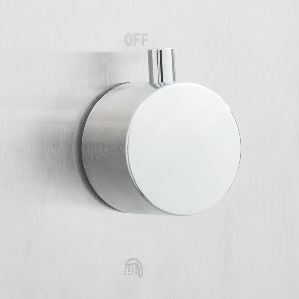 Kültéri wpc és rozsdamentes acél zuhany és zuhanytálca