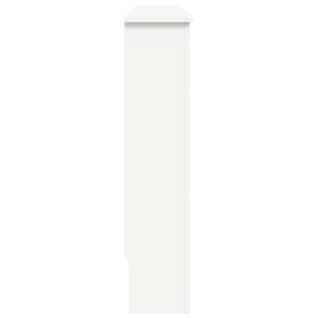 2 db fehér mdf radiátorburkolat 172 x 19 x 81,5 cm