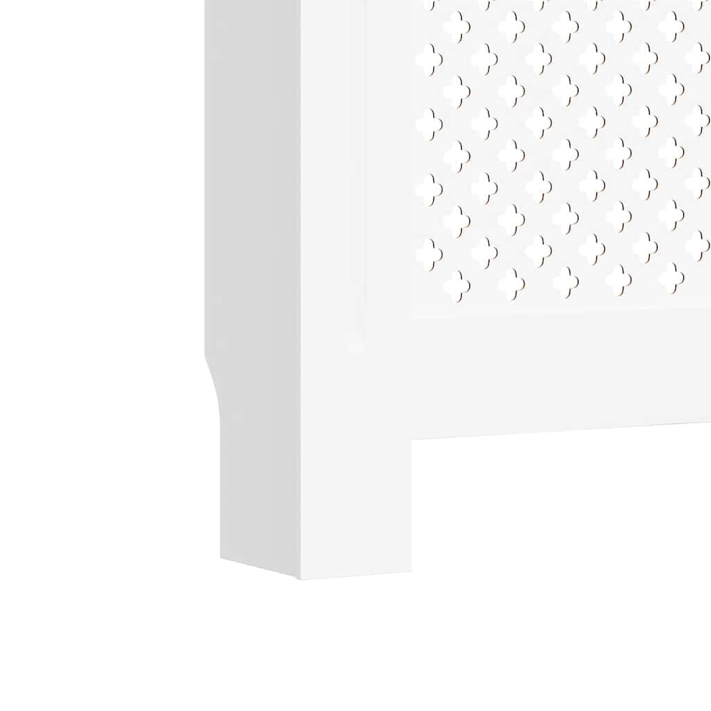 2 db fehér mdf radiátorburkolat 172 x 19 x 81,5 cm