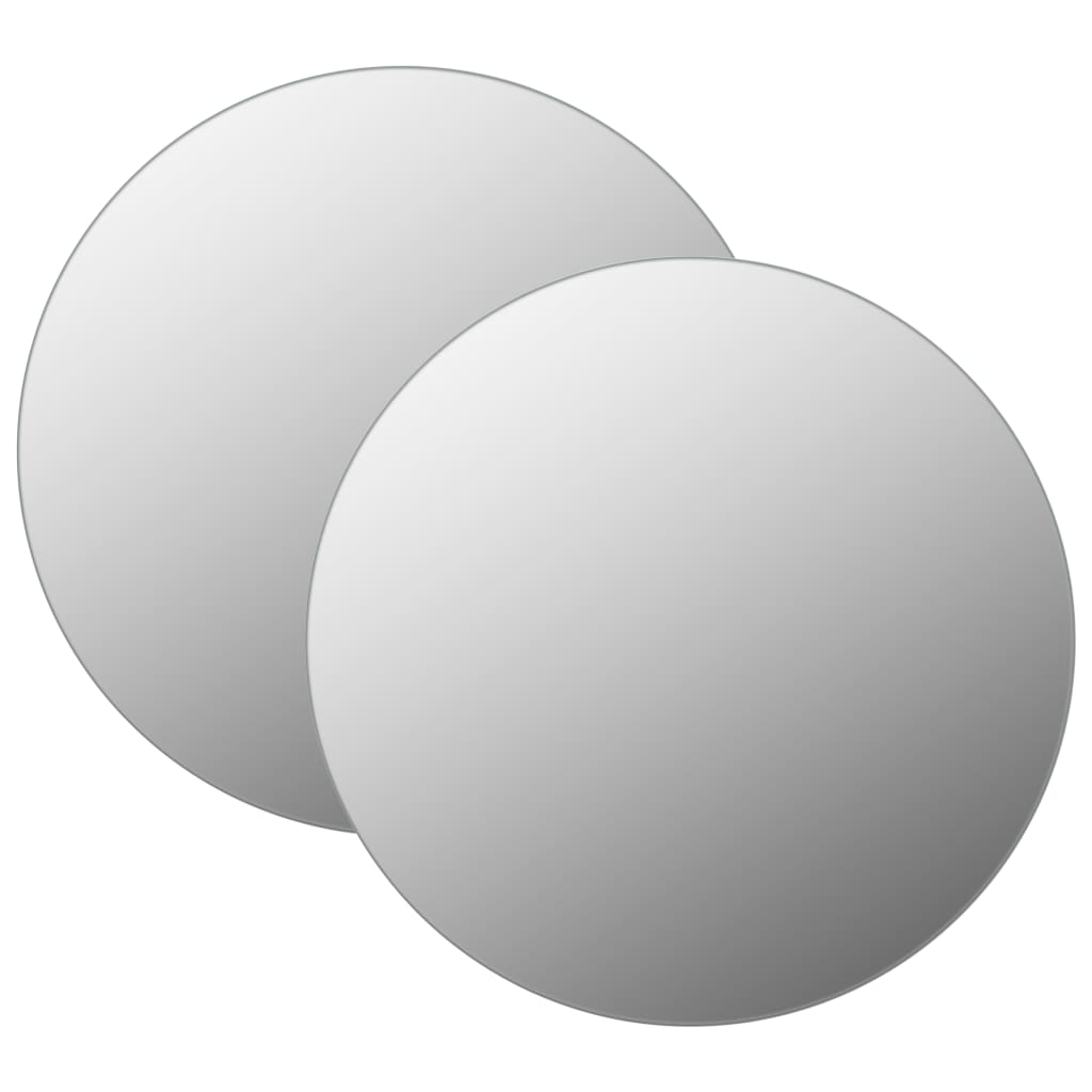 2 db kerek üveg falitükör 50 cm 2 db kerek üveg falitükör 50 cm