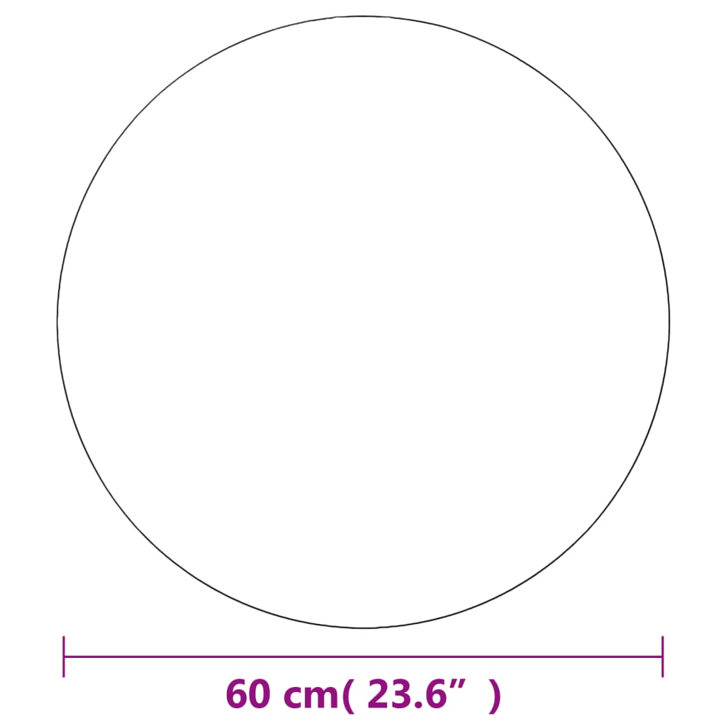 2 db kerek falitükör 60 cm
