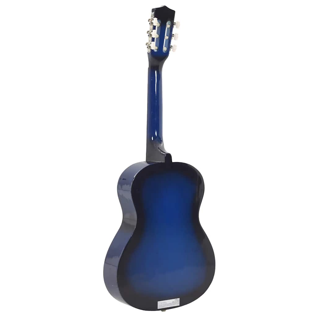 Kék klasszikus gitár kezdőknek és gyerekeknek 3/4 36"