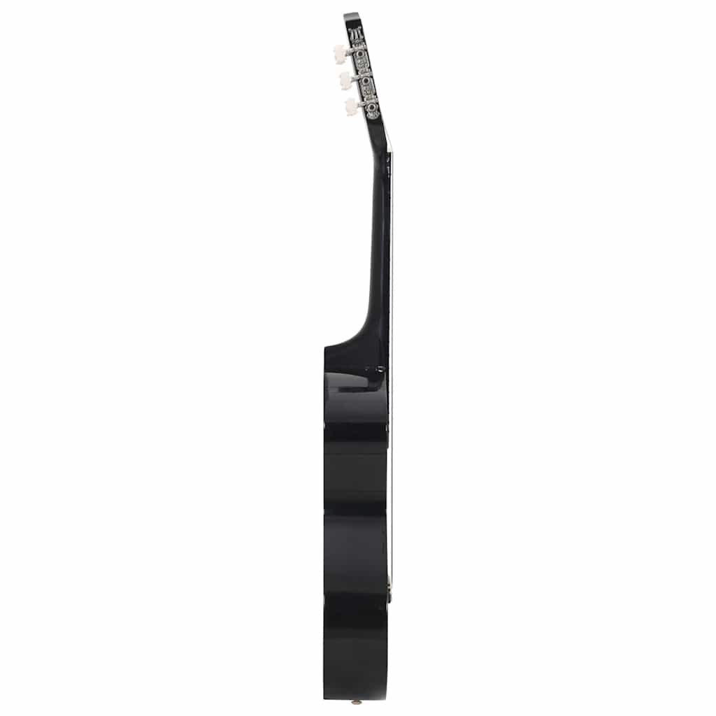 Fekete klasszikus gitár kezdőknek és gyerekeknek 3/4 36"