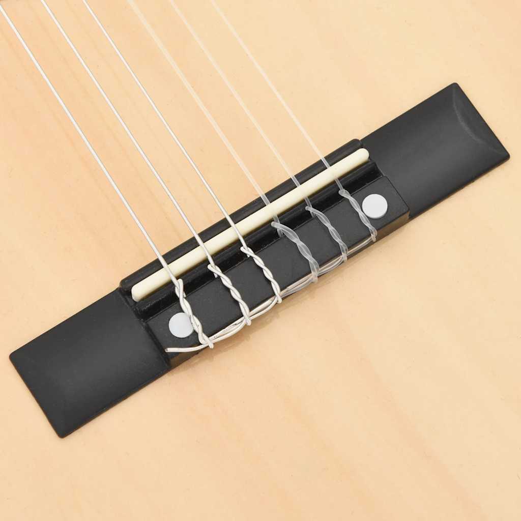 Klasszikus hársfa gitár kezdőknek és gyerekeknek 1/2 34"