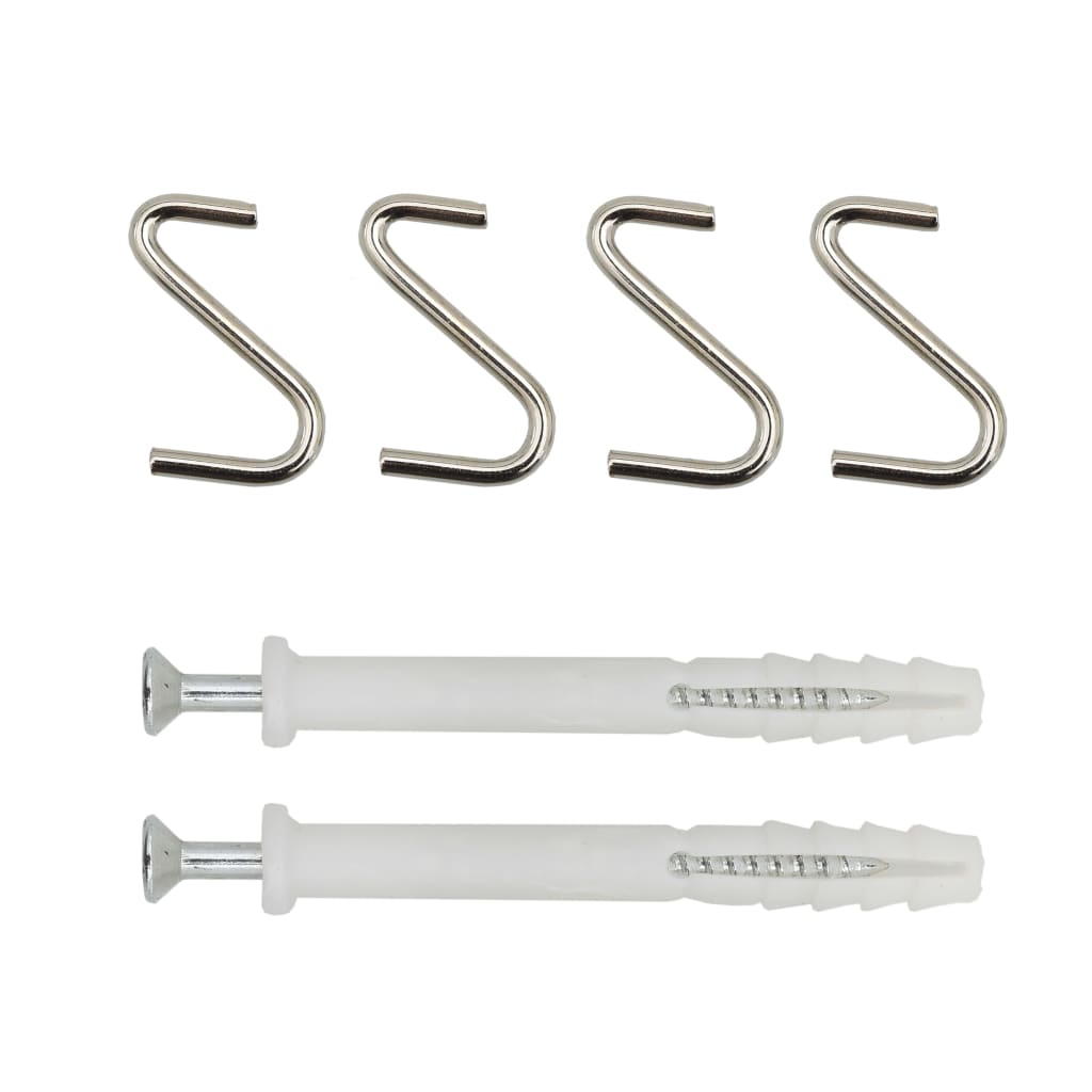 Fehér-tölgyszínű forgácslap mikrosütő szekrény 60x39,6x79,5 cm