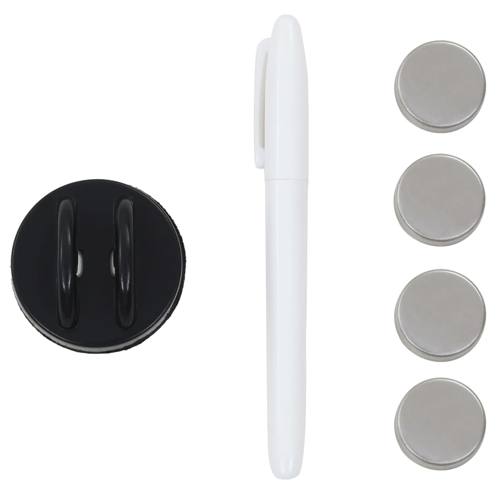 Falra szerelhető mágneses üvegtábla 120 x 60 cm