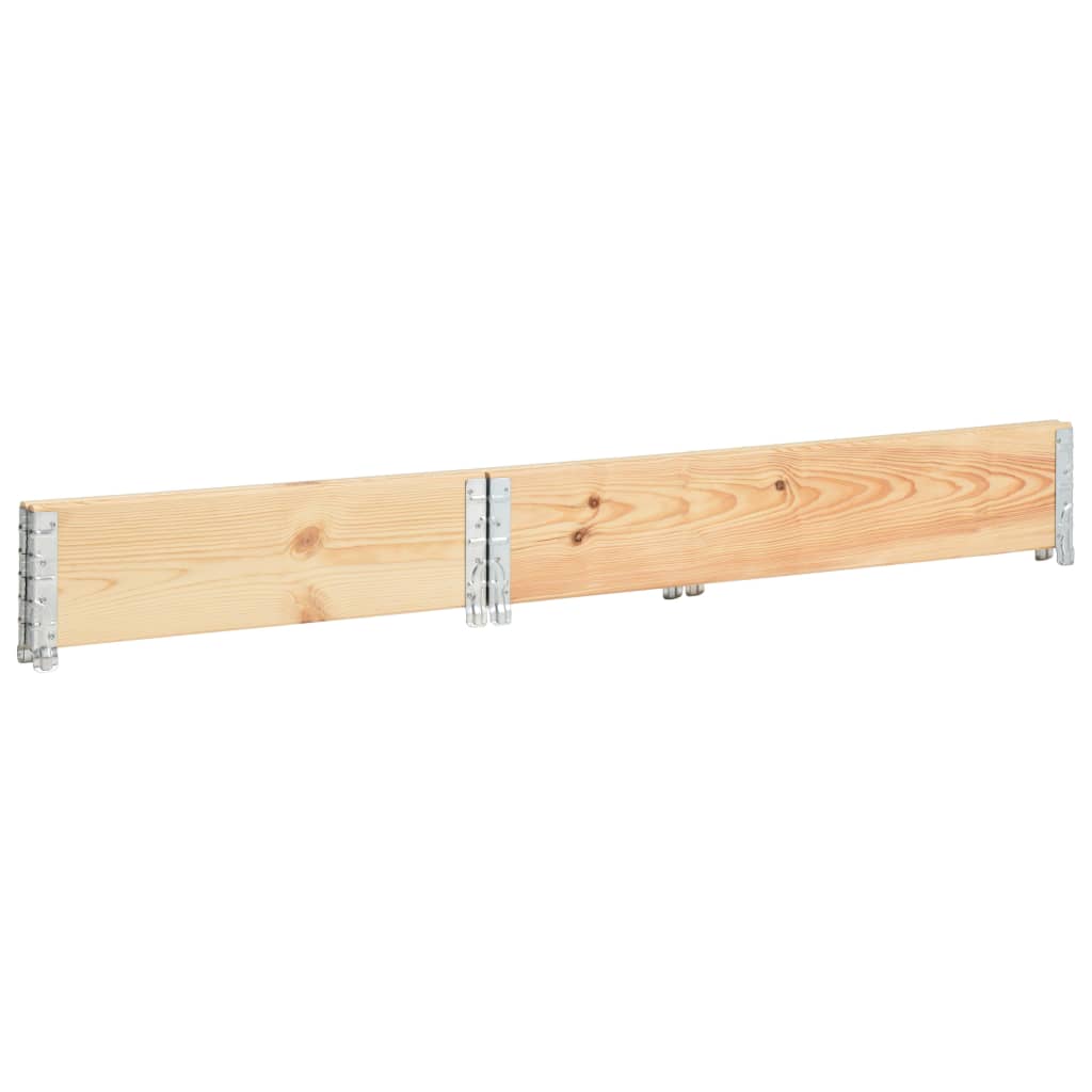 Tömör fenyőfa raklapmagasító 50 x 100 cm