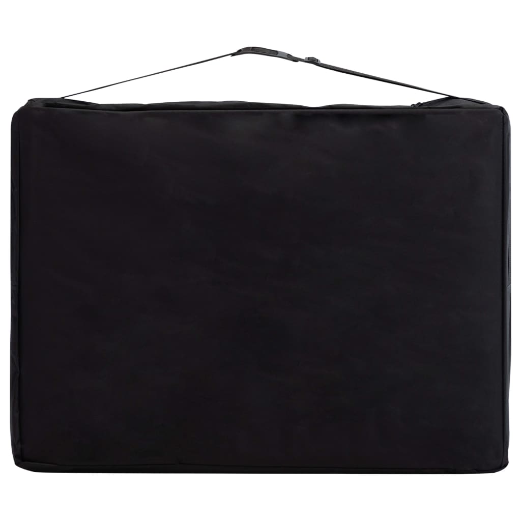 Háromzónás lila összecsukható masszázsasztal