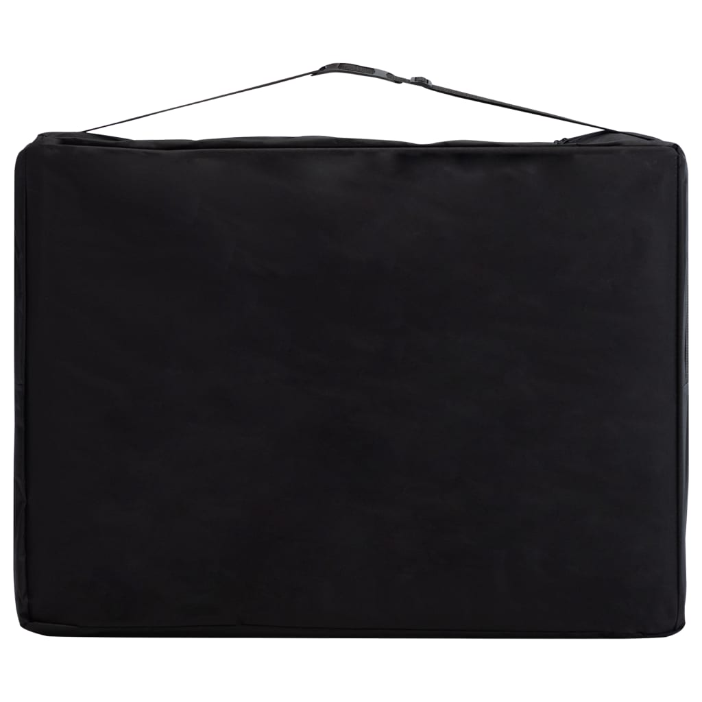 Háromzónás lila összecsukható alumínium masszázsasztal