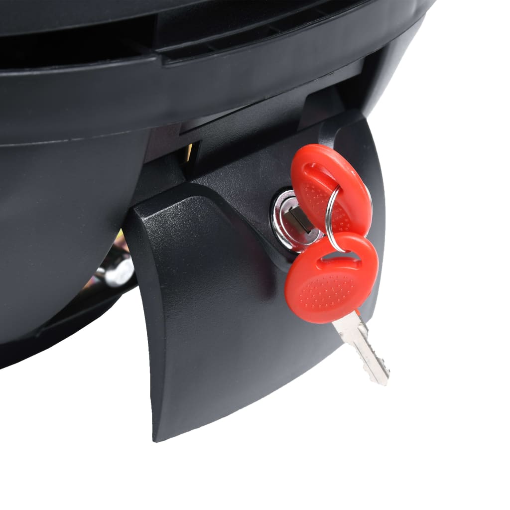 Motorkerékpár csomagtartó doboz egy bukósisakhoz 35 l