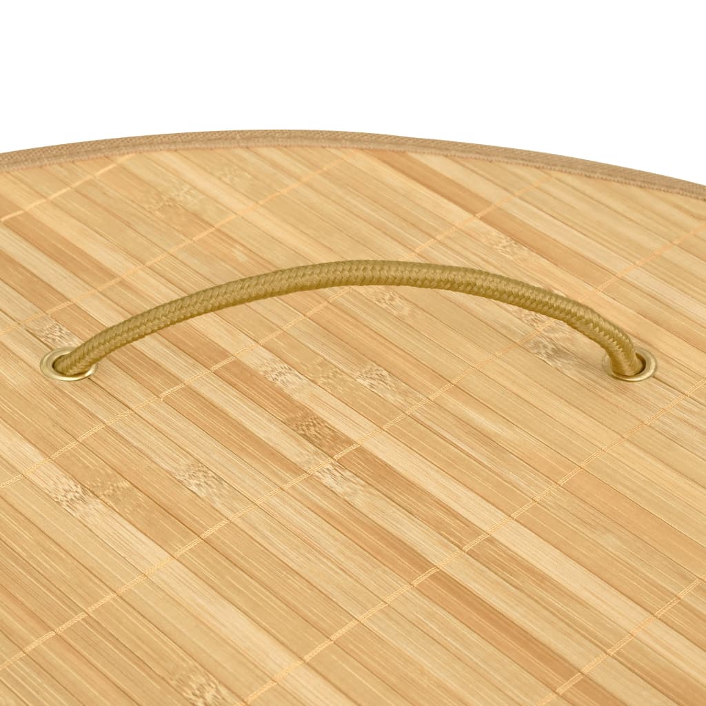 Sarok bambusz szennyestartó kosár 60 l