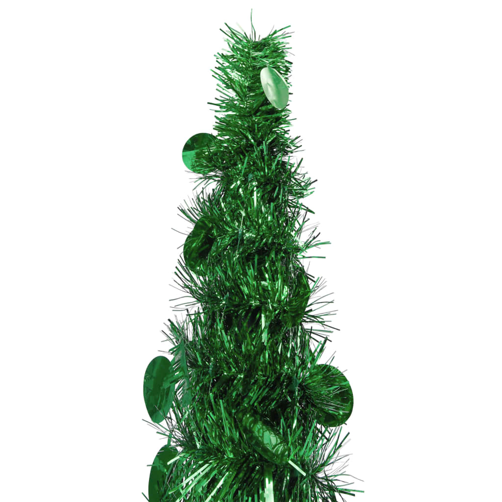 Zöld pop-up pet műkarácsonyfa 150 cm