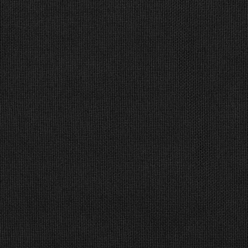 2 db fekete, vászonhatású sötétítőfüggöny fűzőkarikával 140 x 175 cm