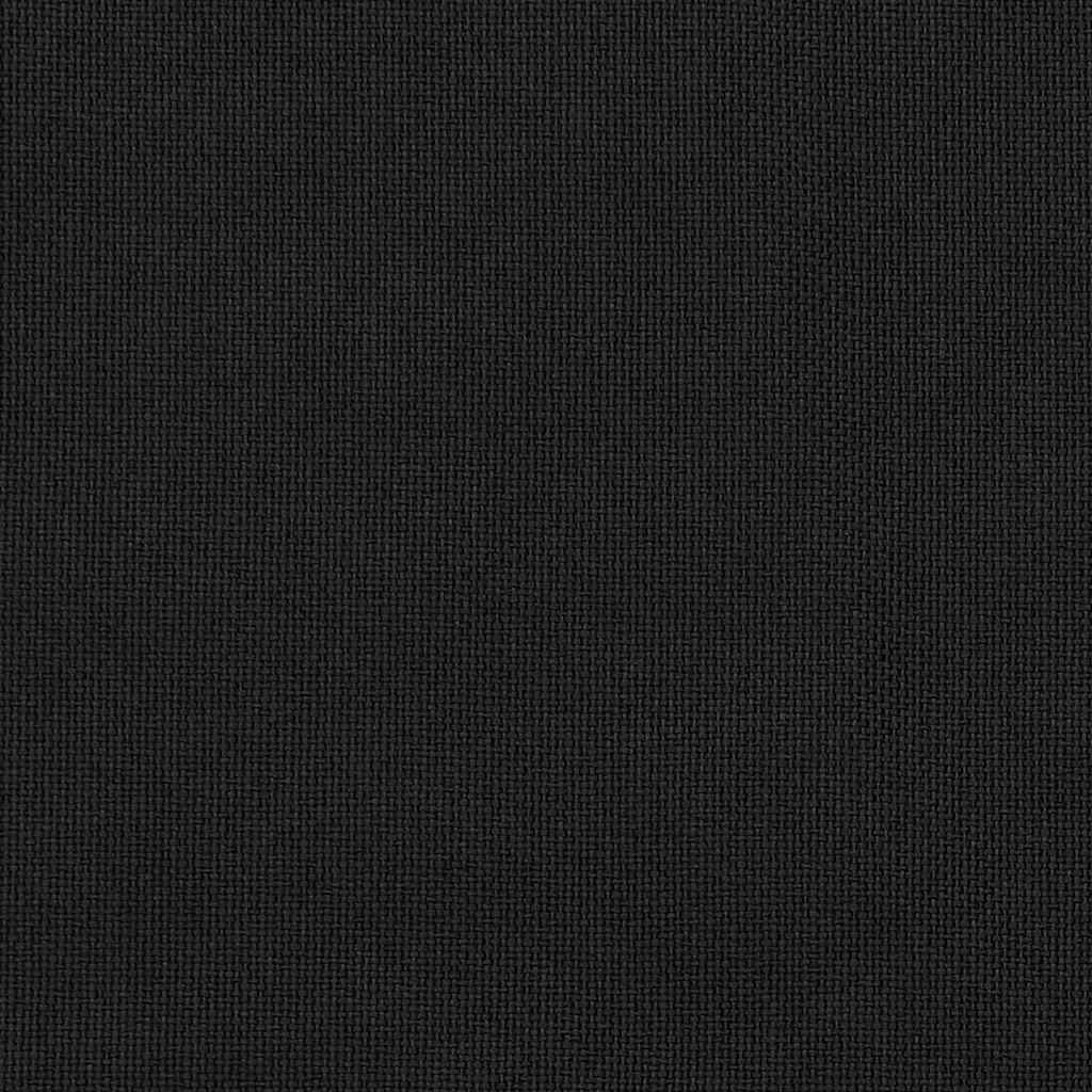 2 db fekete, vászonhatású sötétítőfüggöny fűzőkarikával 140 x 225 cm