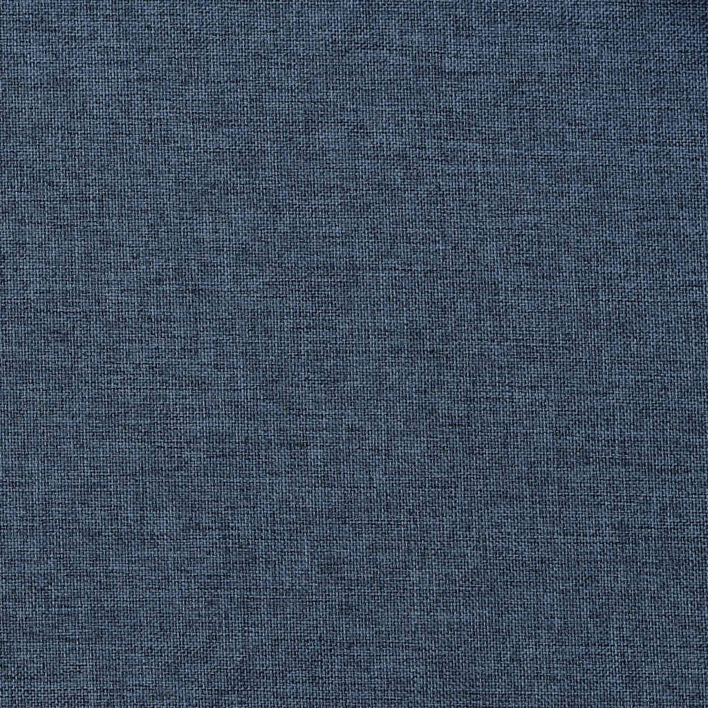 2 db kék vászonhatású sötétítőfüggöny fűzőkarikával 140x245 cm