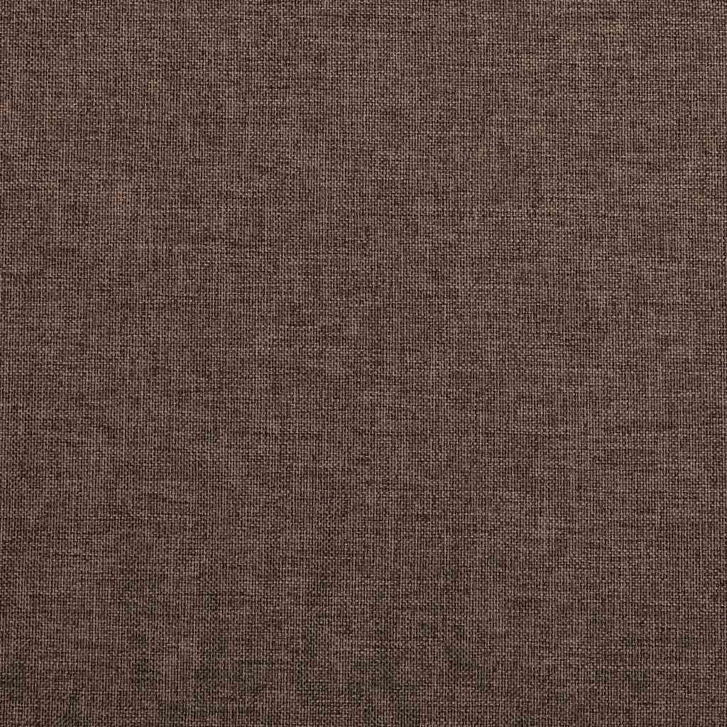 2 db tópszínű vászonhatású sötétítőfüggöny kampókkal 140x225 cm