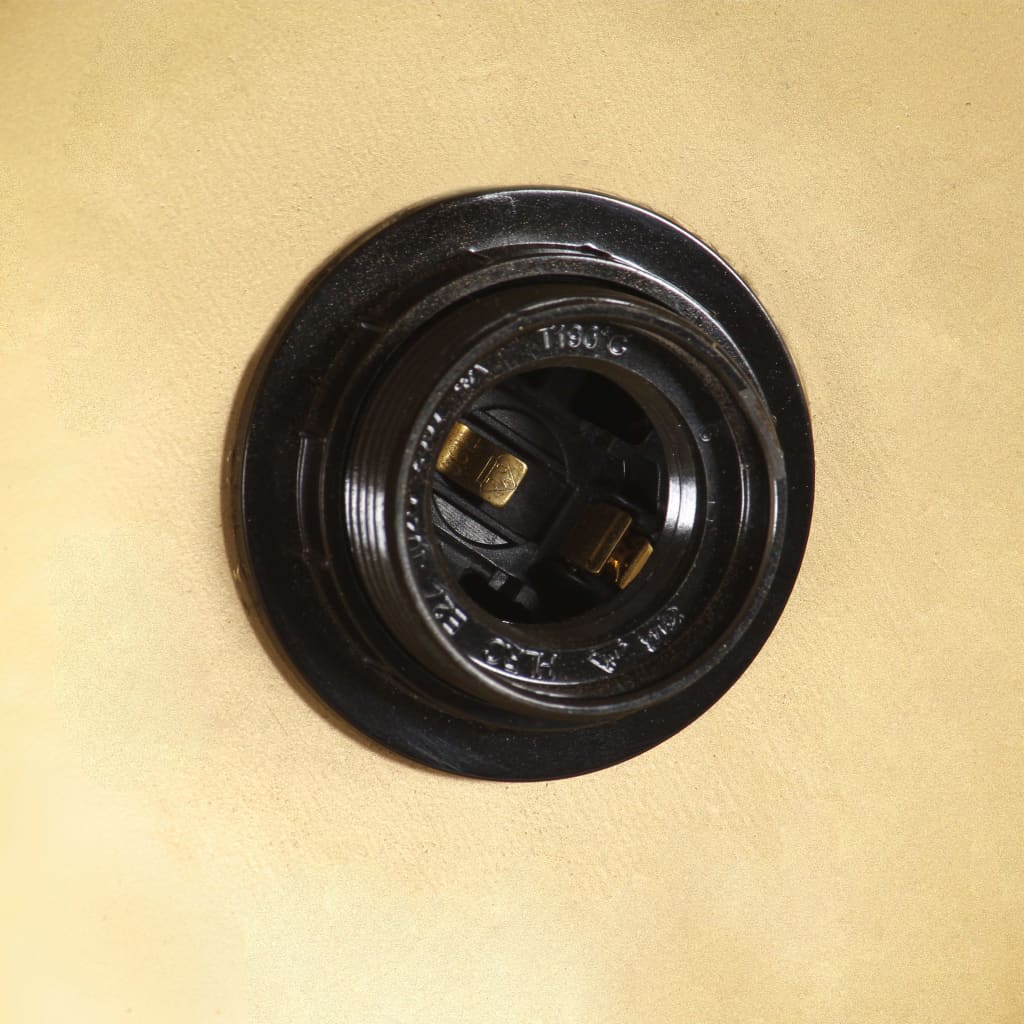 Kerek sárgaréz ipari függőlámpa 25 w 40 cm e27