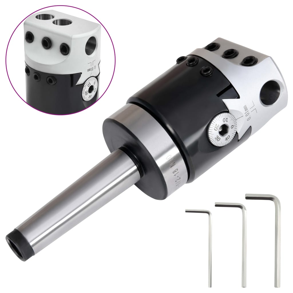 Fúrófej mt2 fúrószárral maróesztergáláshoz 50 mm