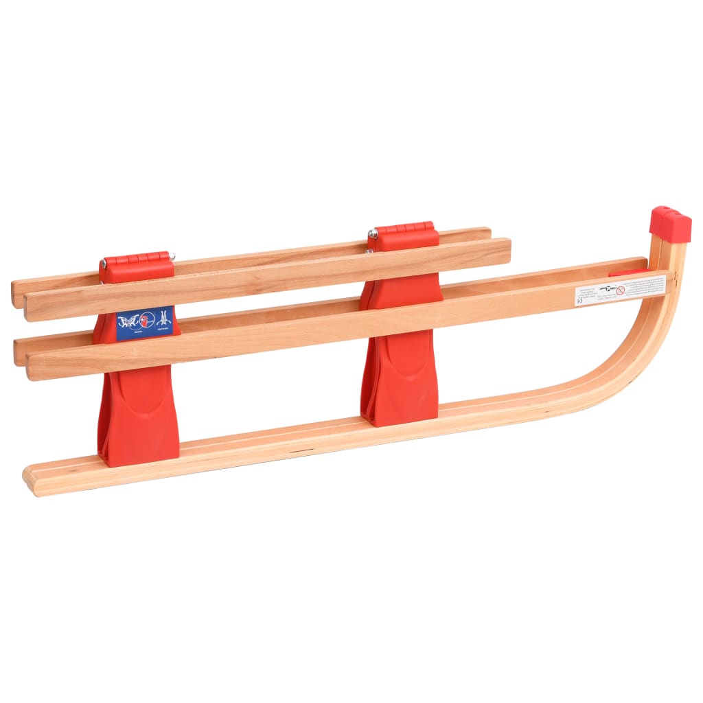 Összecsukható faszánkó háttámlával 119 cm Összecsukható faszánkó háttámlával 119 cm