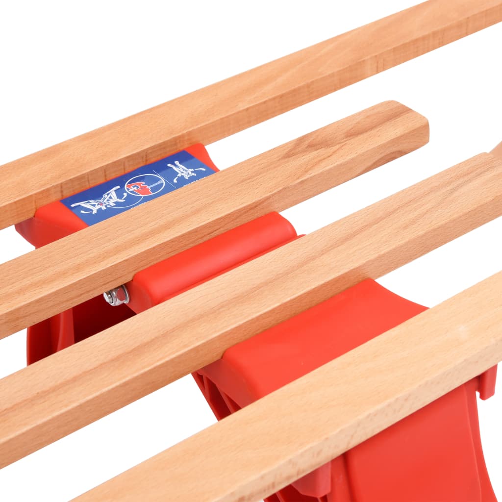 Összecsukható faszánkó háttámlával 119 cm Összecsukható faszánkó háttámlával 119 cm