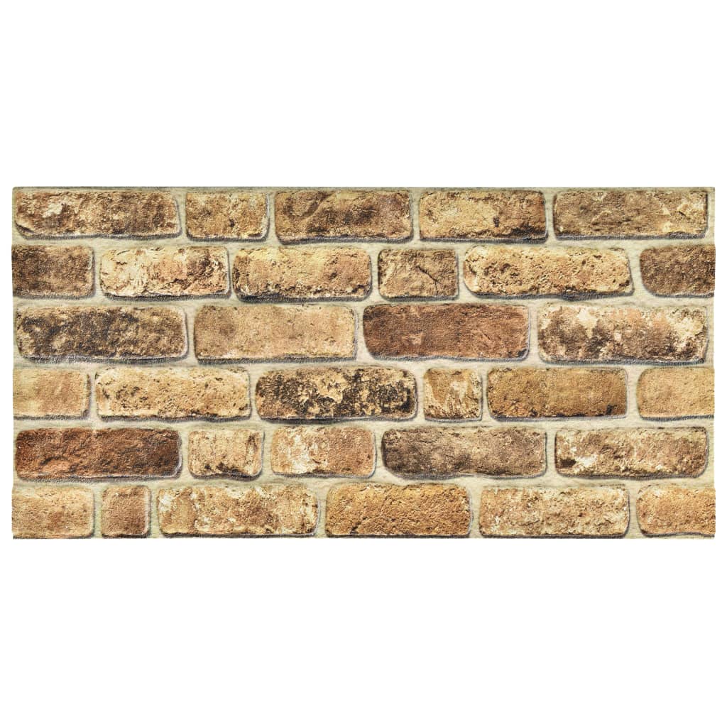10 db eps 3d fali panel sötét homok színű téglamintával 10 db eps 3d fali panel sötét homok színű téglamintával