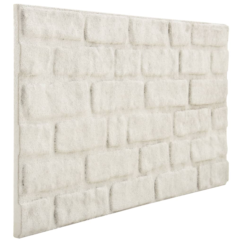 11 db eps 3d fali panel fehér tégla dizájnnal