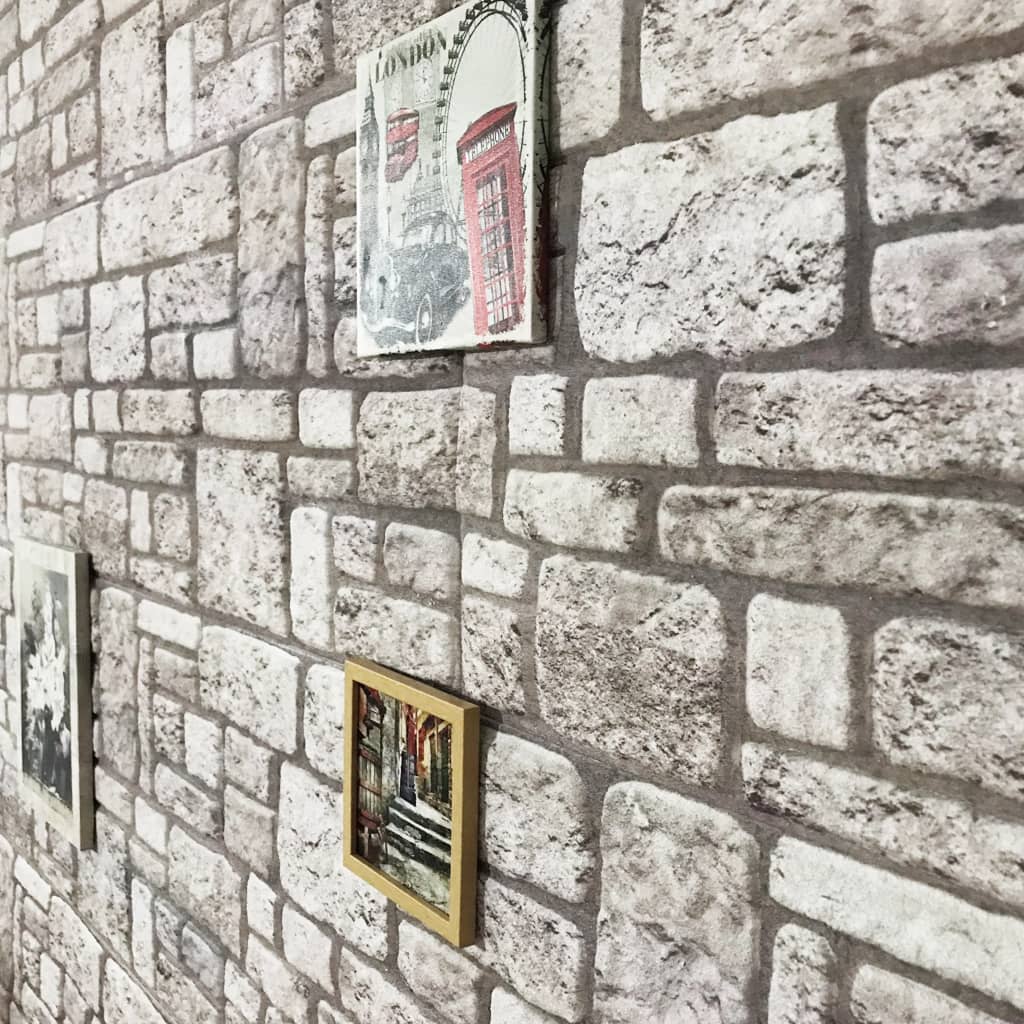 10 db eps 3d fali panel szürke tégla dizájnnal 10 db eps 3d fali panel szürke tégla dizájnnal