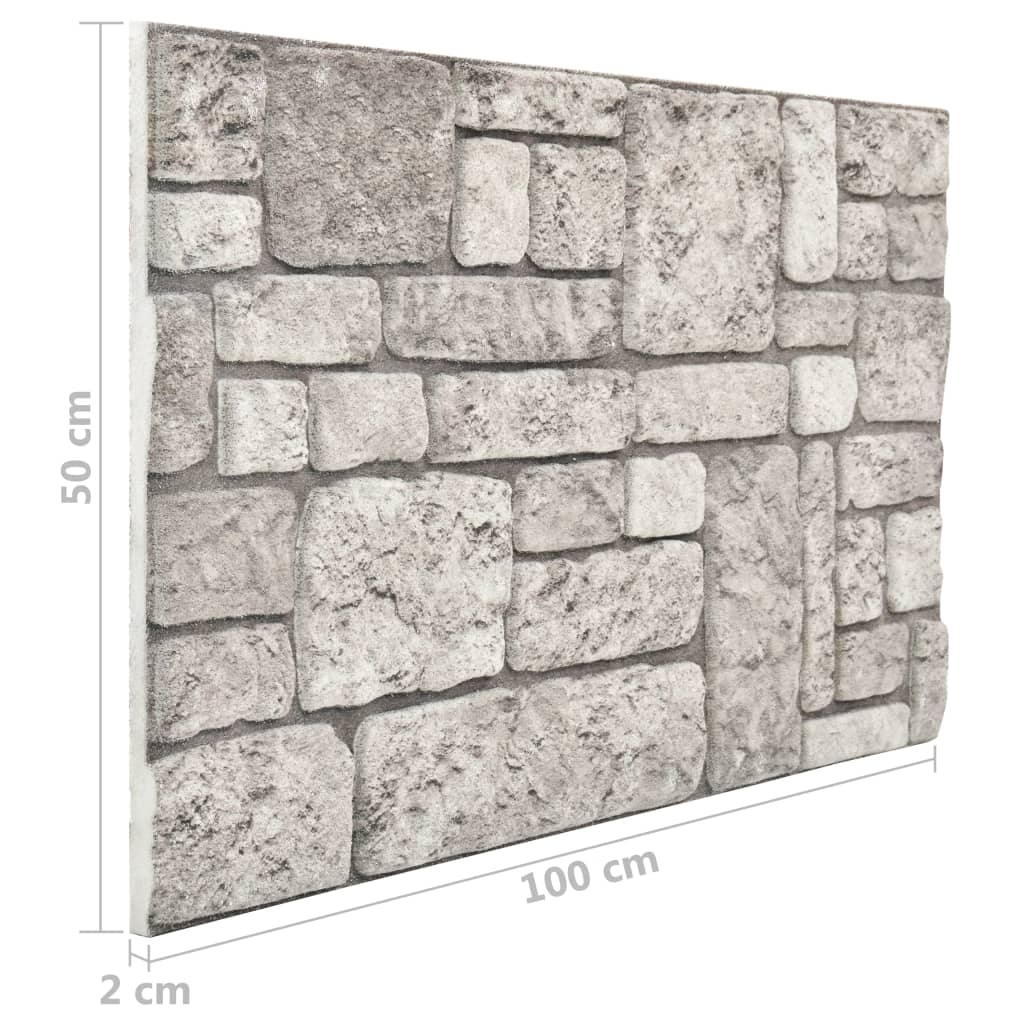 10 db eps 3d fali panel szürke tégla dizájnnal 10 db eps 3d fali panel szürke tégla dizájnnal