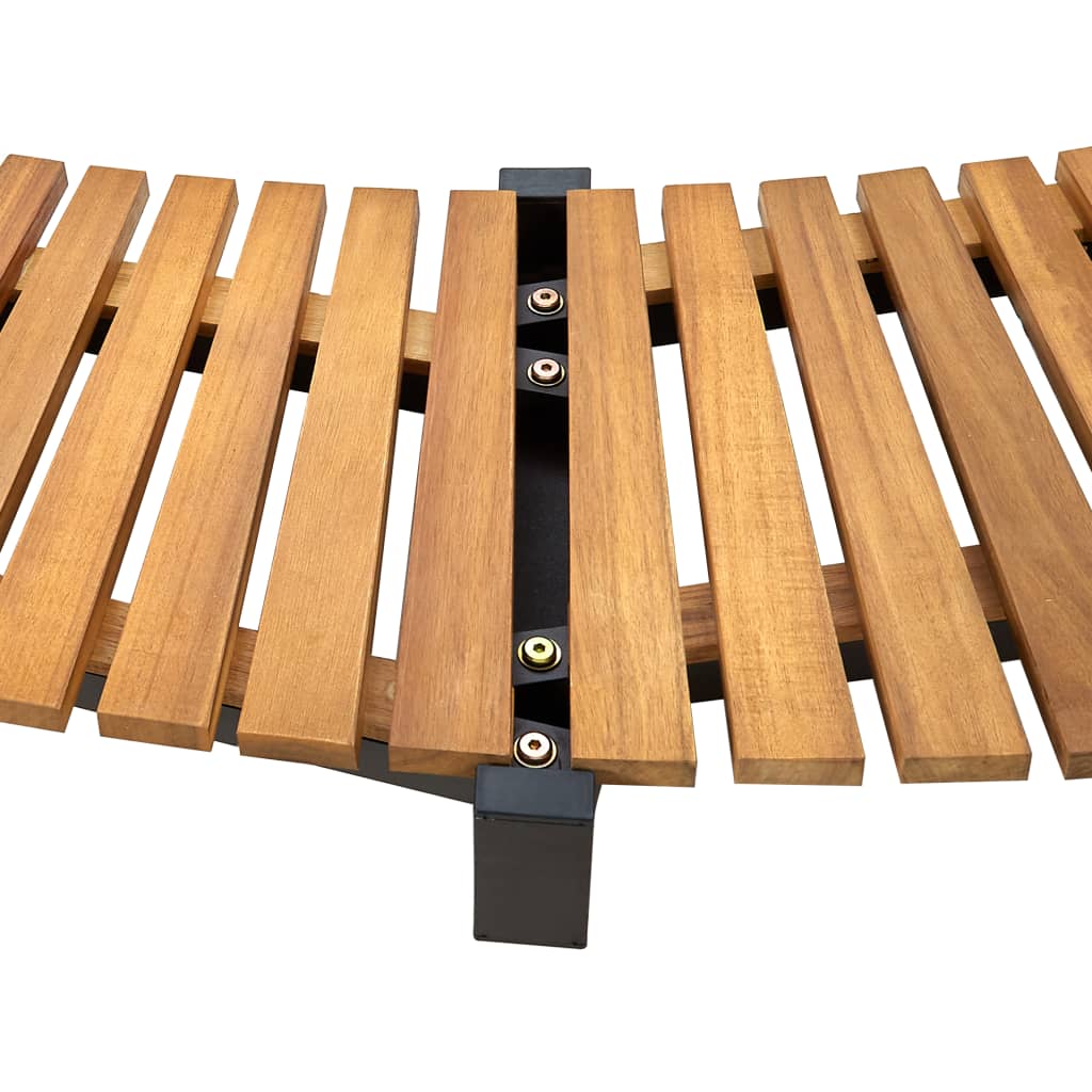 Tömör akácfa pezsgőfürdőkeret 273 x 53 cm