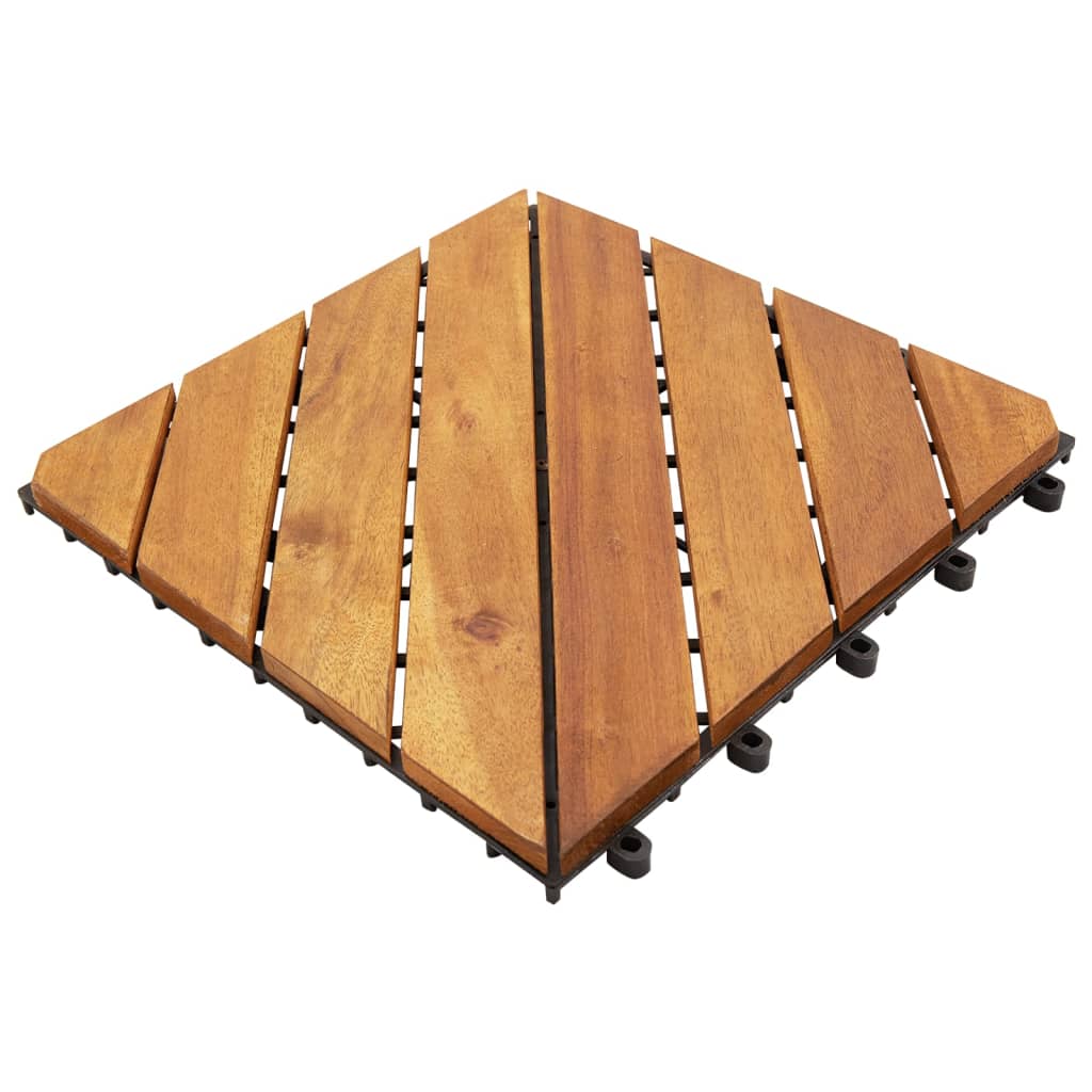 10 darab tömör akácfa padlólap 30 x 30 cm 10 darab tömör akácfa padlólap 30 x 30 cm
