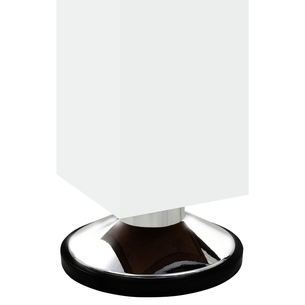 Fehér acél csocsóasztal 60 kg 140 x 74,5 x 87,5 cm