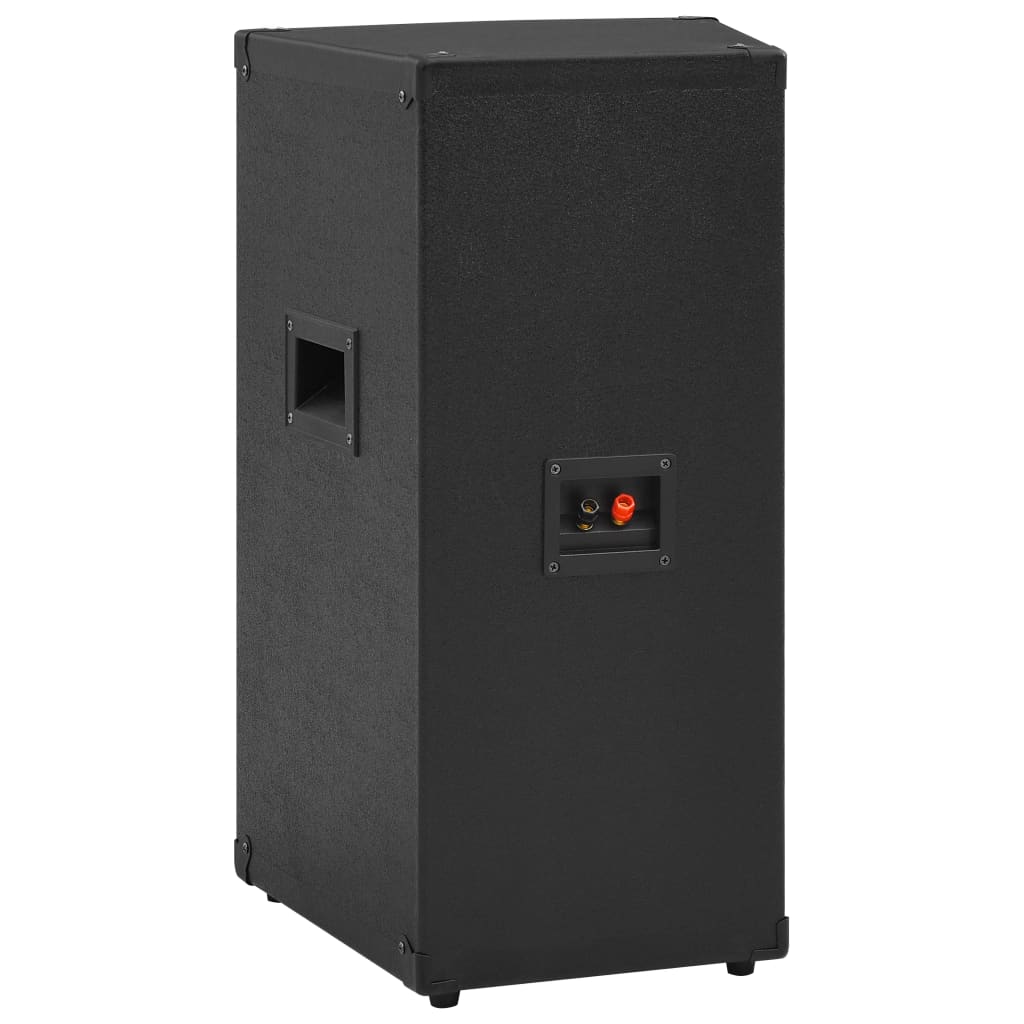 Fekete professzionális passzív hifi színpadi hangszóró 1000 w
