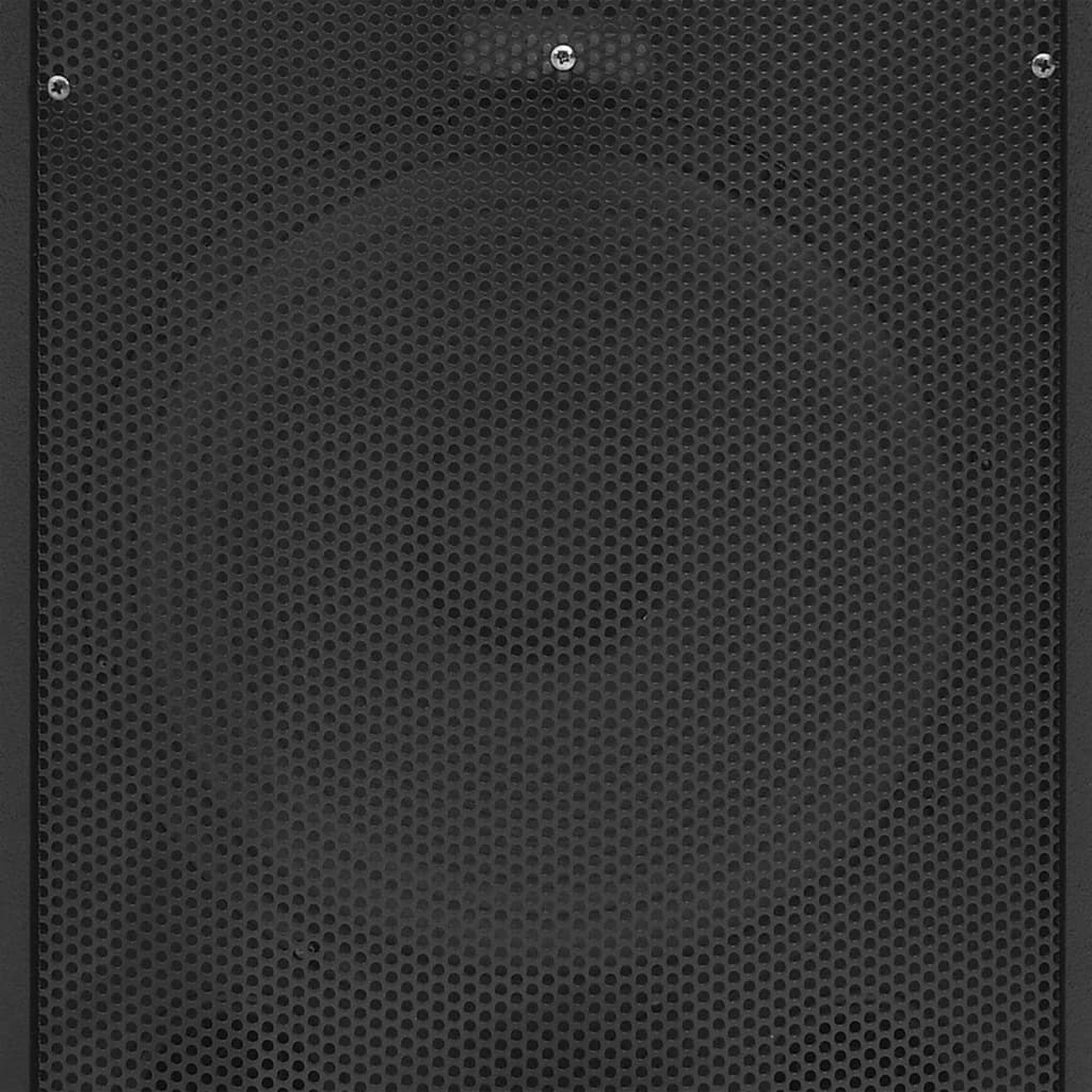 Fekete professzionális passzív hifi színpadi hangszóró 1000 w