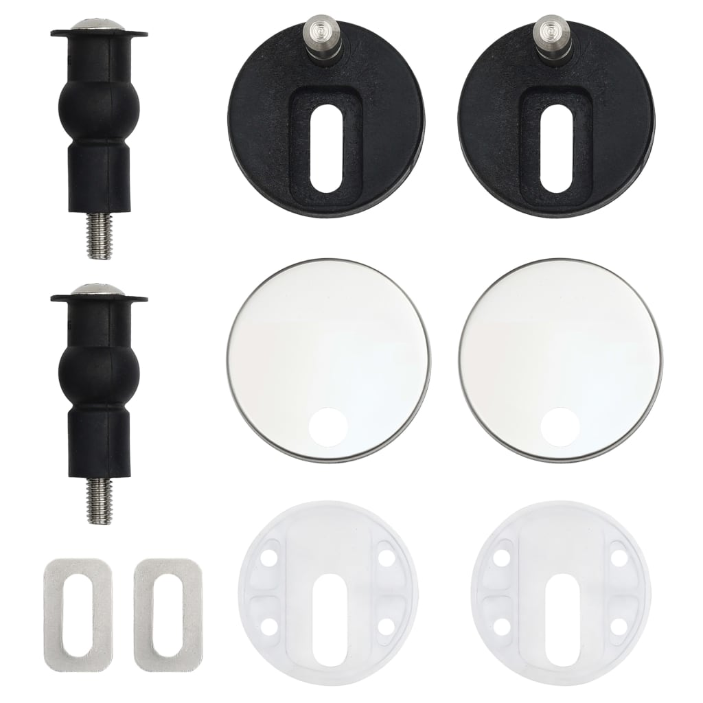 2 db kék vízcseppmintás mdf wc-ülőke finoman záródó fedéllel