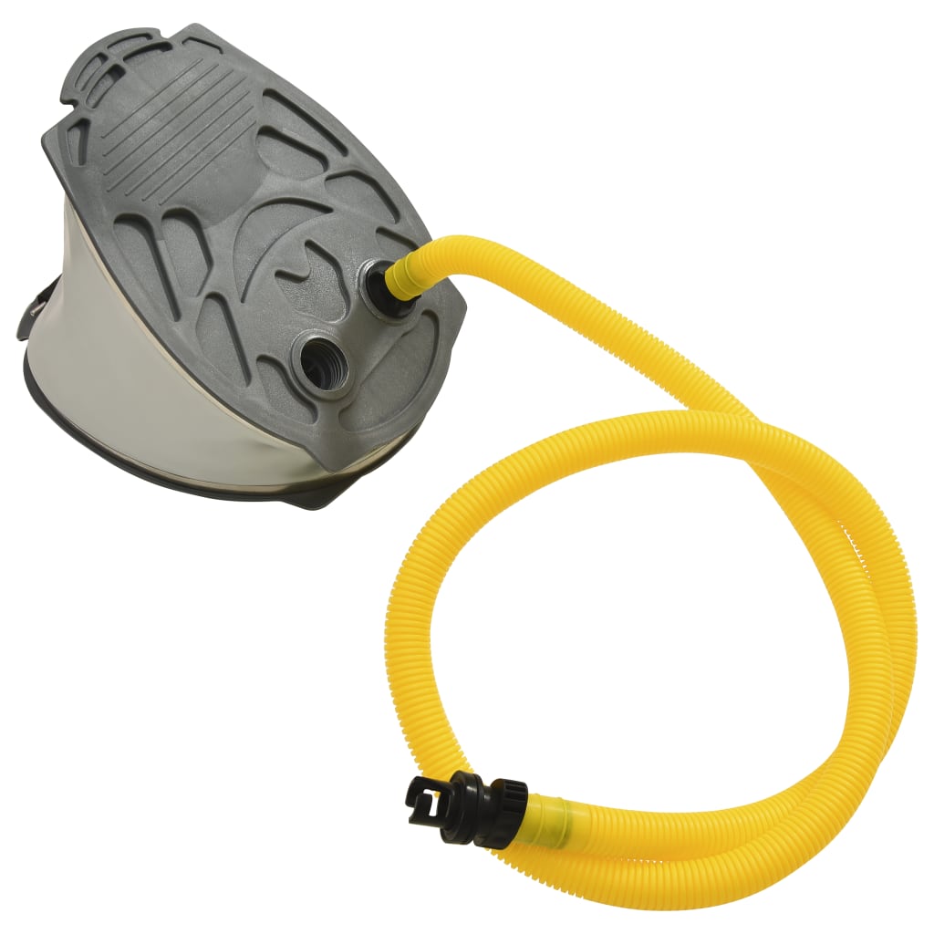 Kék pvc felfújható tornamatrac pumpával 60 x 100 x 20 cm