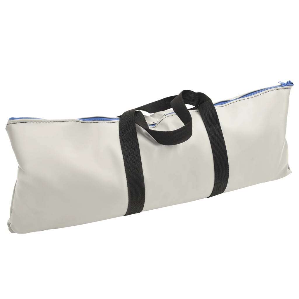 Zöld pvc felfújható tornamatrac pumpával 100 x 100 x 10 cm