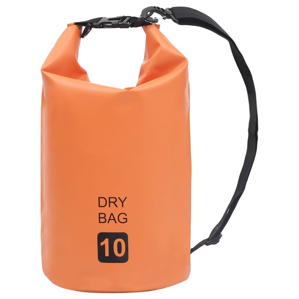 Narancssárga pvc szárazzsák 10 l