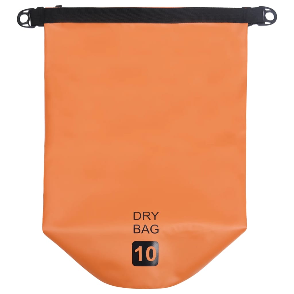 Narancssárga pvc szárazzsák 10 l