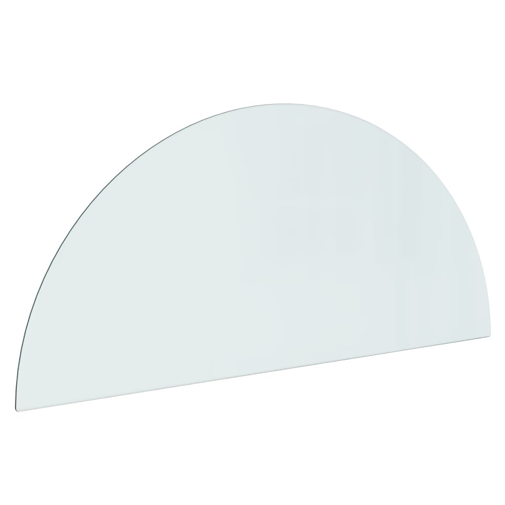 Félkör alakú kandalló-üveglap 1200x500 mm Félkör alakú kandalló-üveglap 1200x500 mm