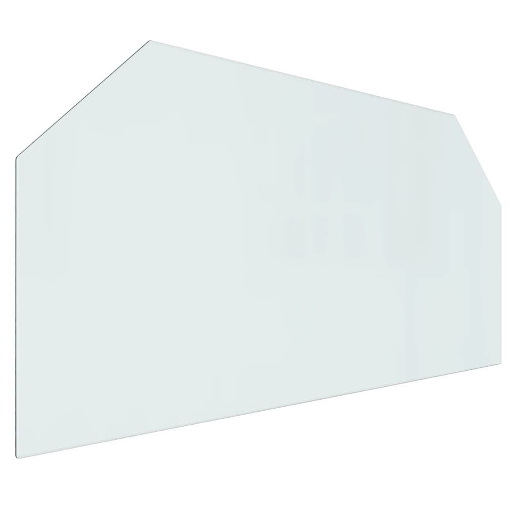 Hatszög alakú kandalló-üveglap 120 x 60 cm Hatszög alakú kandalló-üveglap 120 x 60 cm