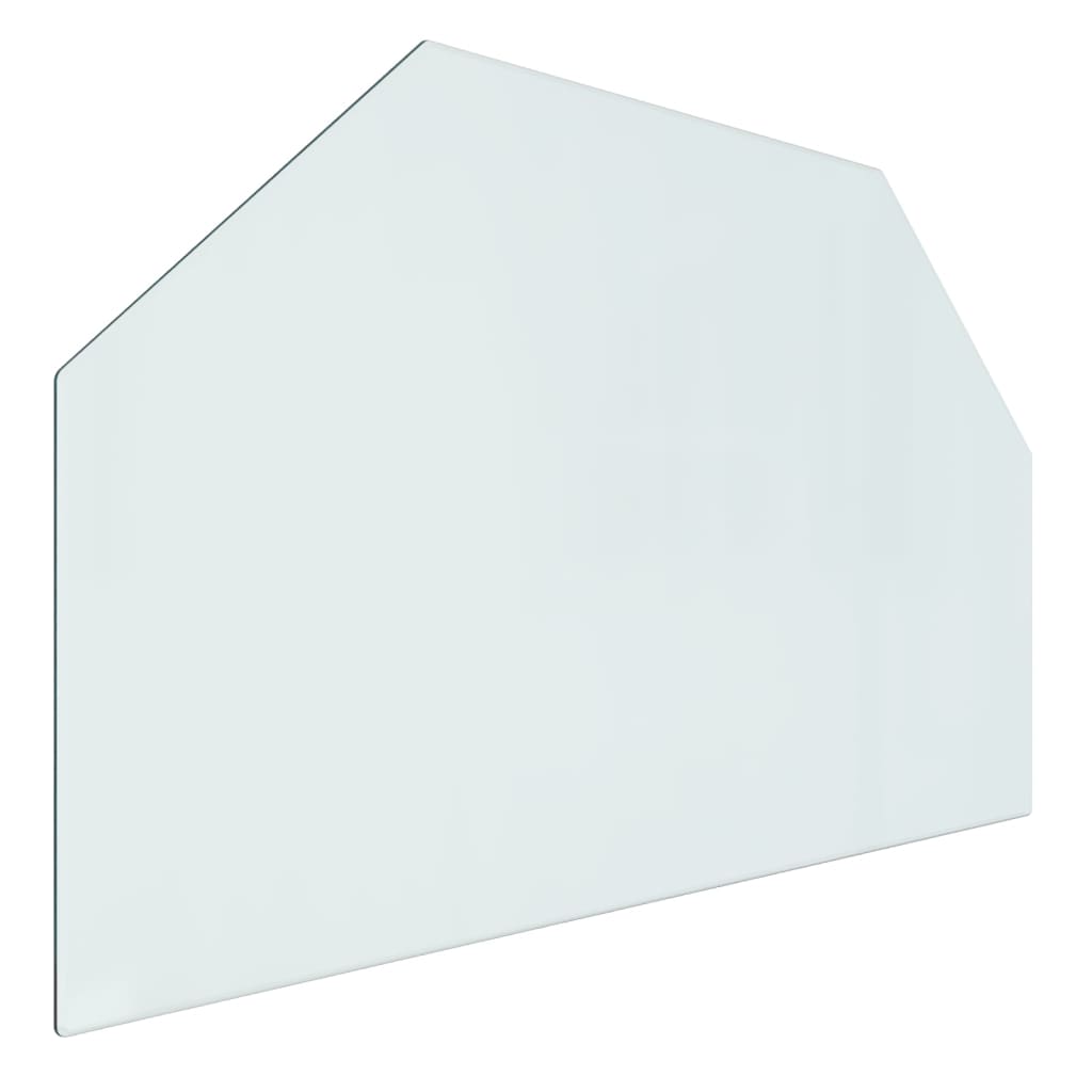 Hatszög alakú kandalló-üveglap 80 x 50 cm Hatszög alakú kandalló-üveglap 80 x 50 cm