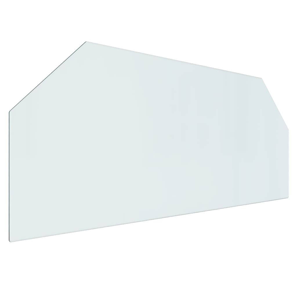 Hatszög alakú kandalló-üveglap 120 x 50 cm Hatszög alakú kandalló-üveglap 120 x 50 cm