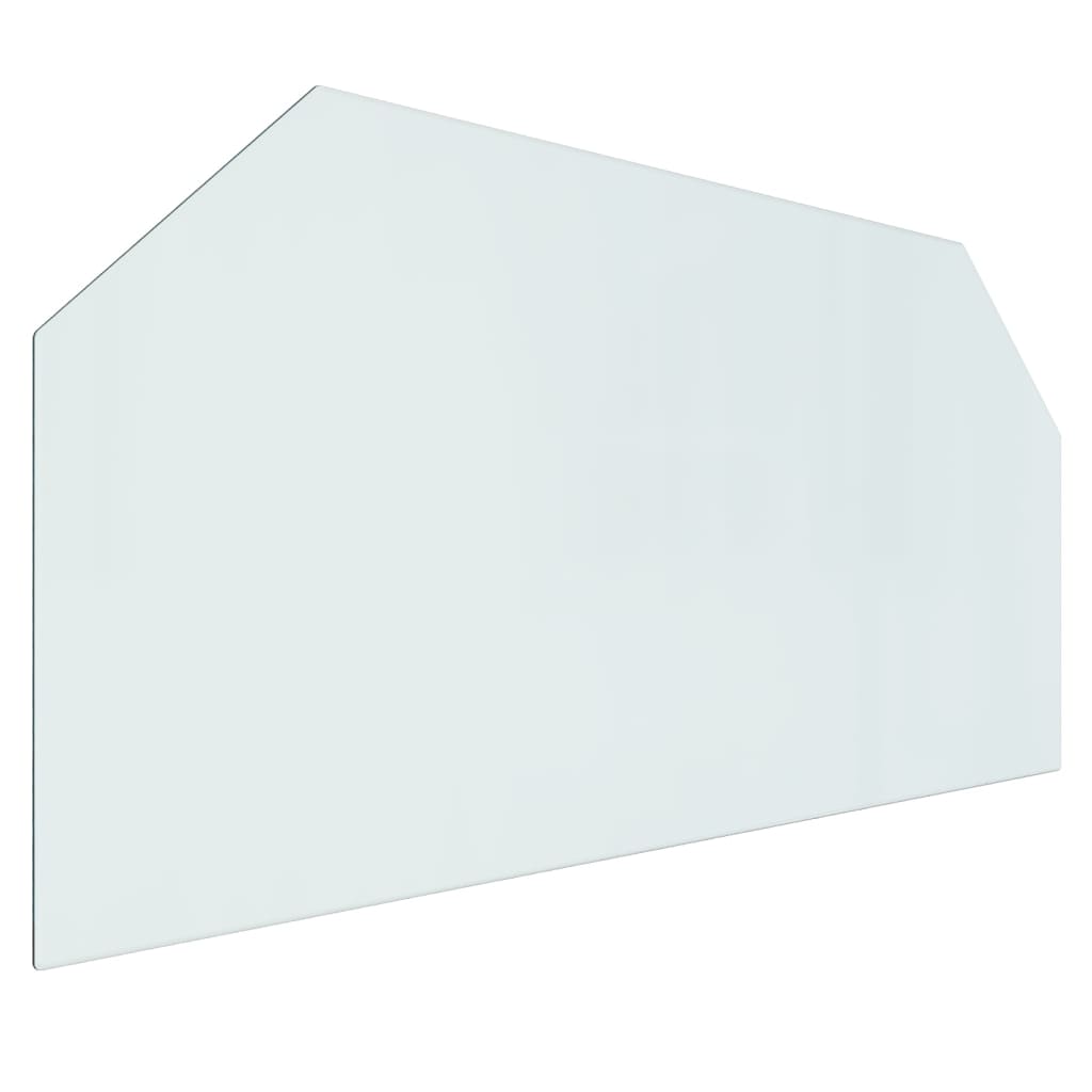 Hatszög alakú kandalló-üveglap 120 x 60 cm Hatszög alakú kandalló-üveglap 120 x 60 cm