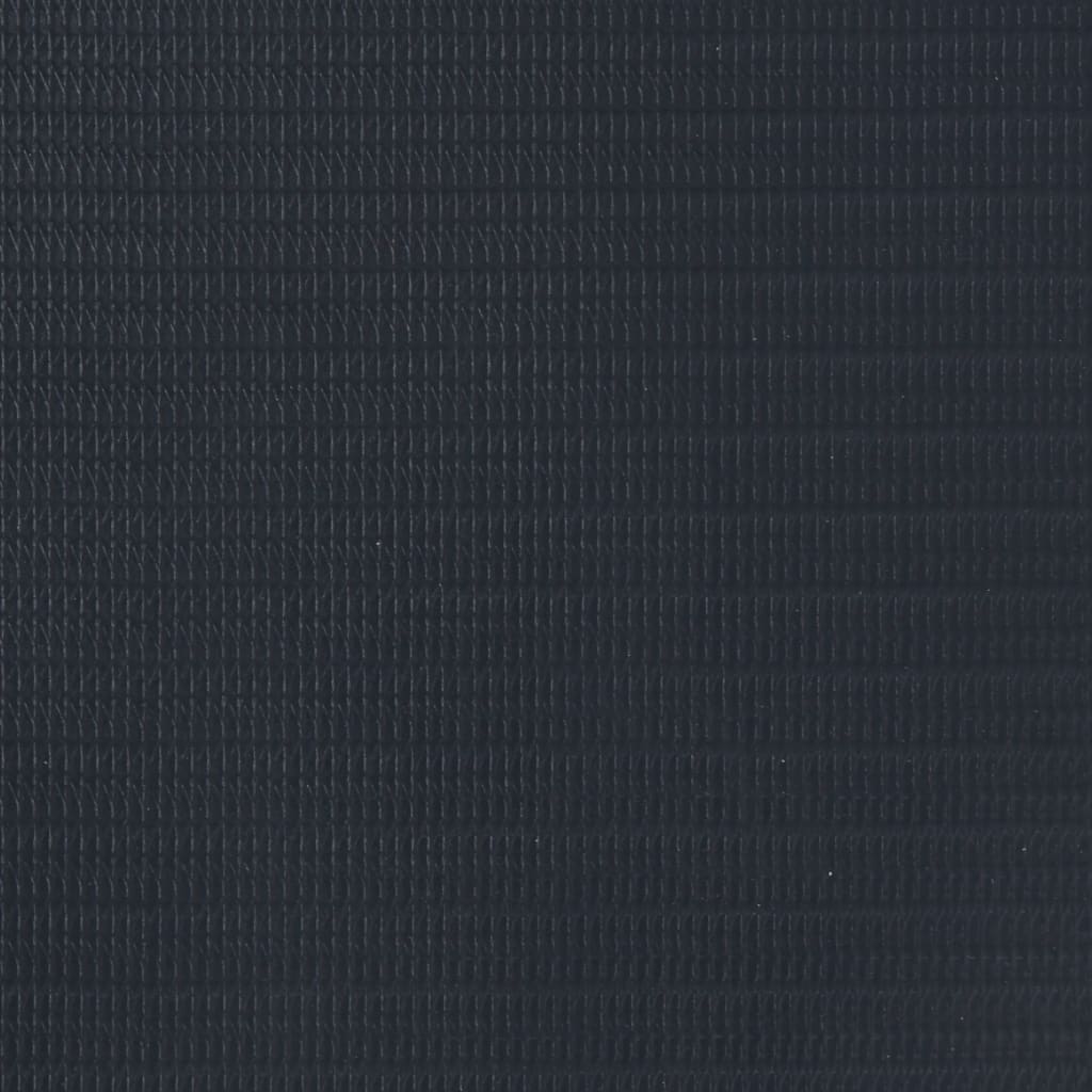 4 db matt sötétszürke pvc árnyékoló kerítés 35 x 0,19 m