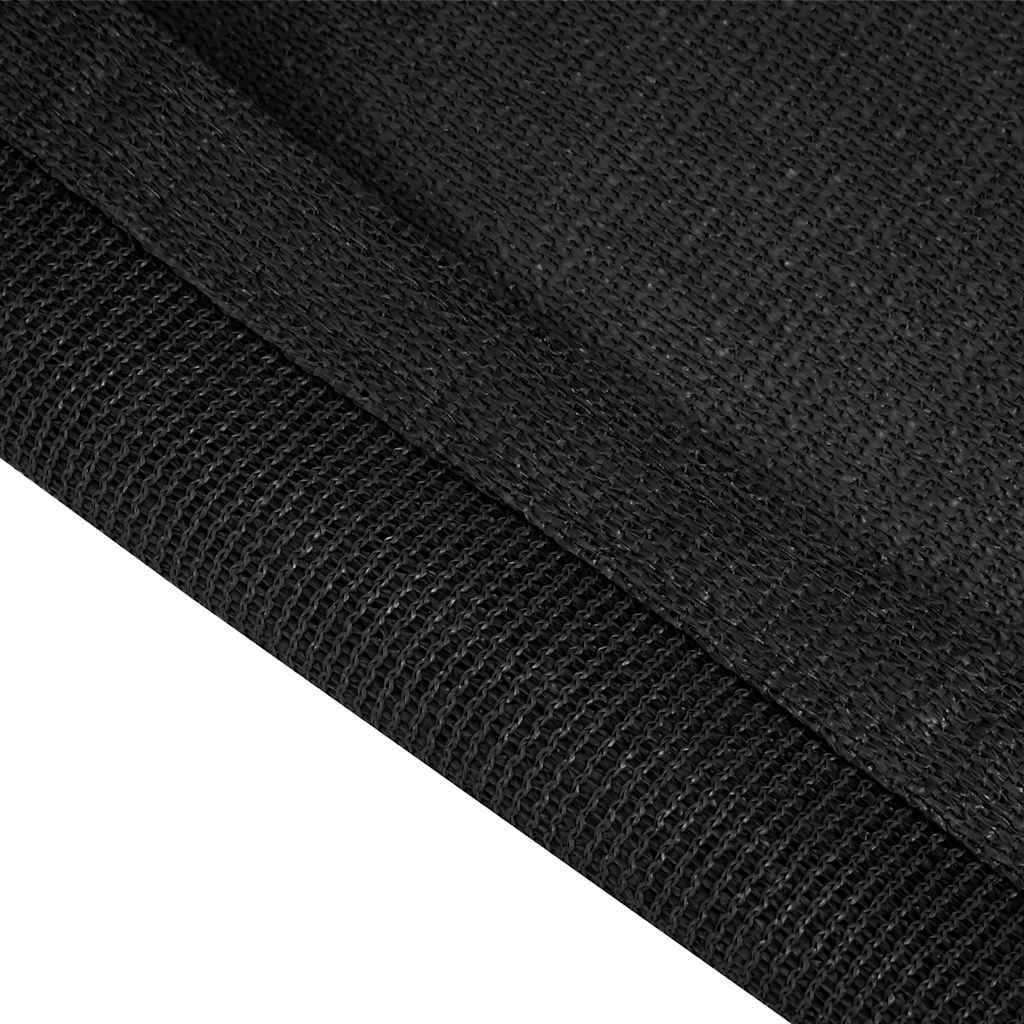 Fekete sátorszőnyeg 300 x 400 cm