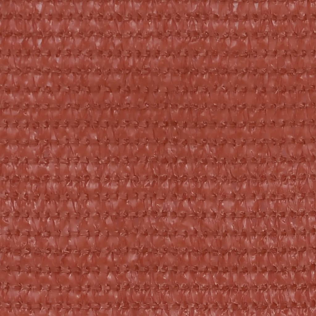 Terracotta hdpe erkélyparaván 120 x 300 cm