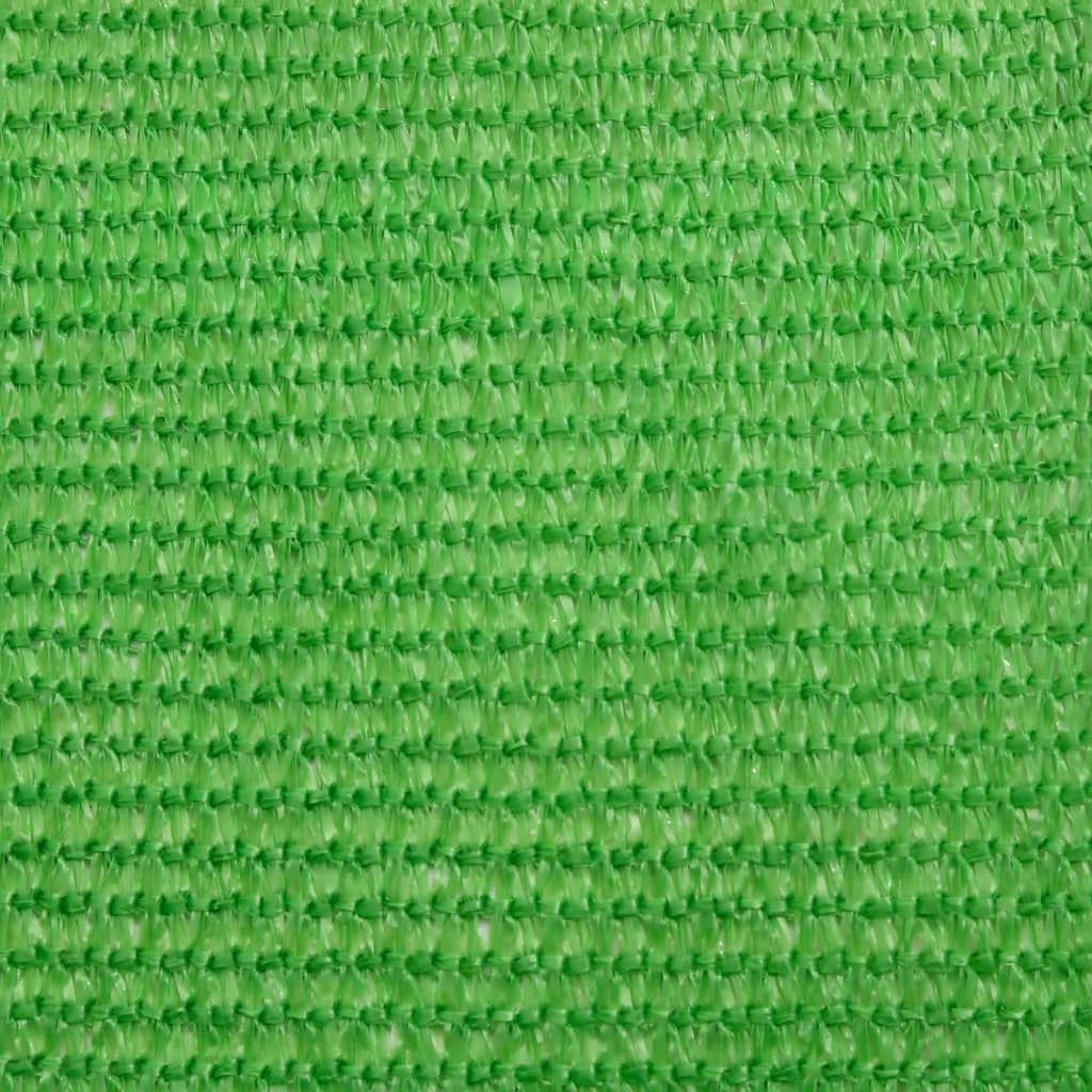 Világoszöld hdpe napvitorla 160 g/m² 2 x 2 m