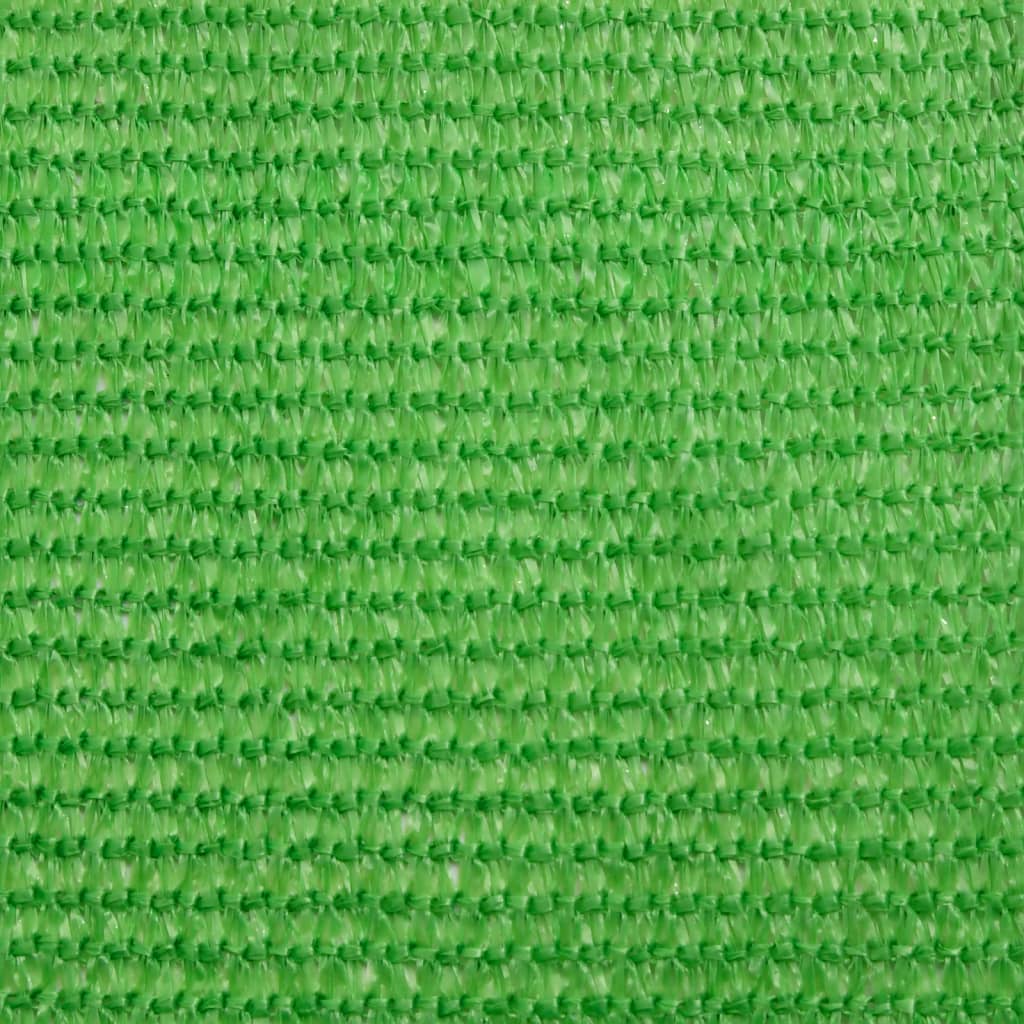 Világoszöld hdpe napvitorla 160 g/m² 2 x 3 m