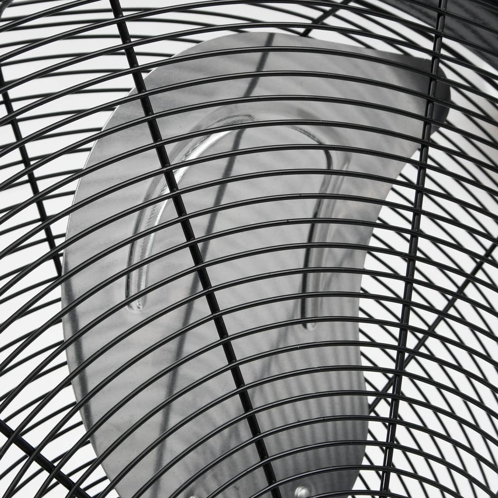 Fekete ipari dobventilátor 60 cm 180 w