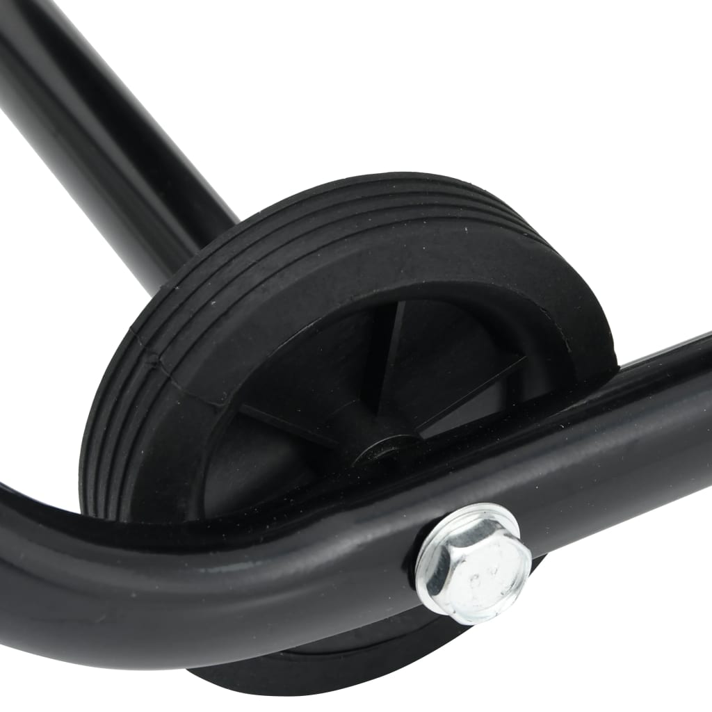 Fekete ipari dobventilátor 60 cm 180 w